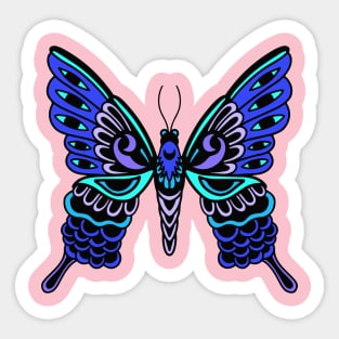 Designer Butterfly Sticker